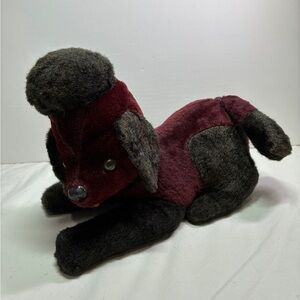 Radio POODLE DOG RADIO SHACK TOYS Vintage Plush Toy Tested Works Korea